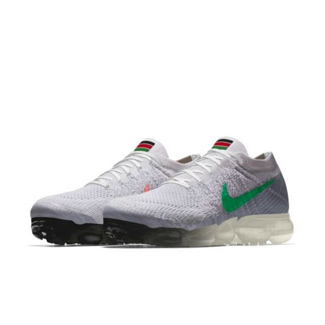 New 2018 Nike Air VaporMax National Flag White Green